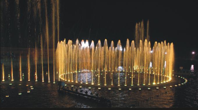 9-LED or 12-LED Submersible Fountain Ring 24VDC 18W 27W single RGB RGBW color pWM or DMX512 control 8