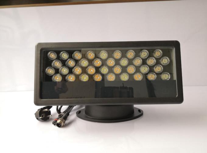110V - 240VAC Input Led Flood Lamps Outdoor 36W DMX512 Single Color RGB RGBW With Screen 3