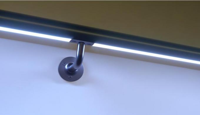 Lighting effect for Handrail lights for stair or step