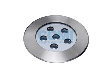6 * 2W LED Underground Floor Light with Remote LED Driver , High Power LED In Ground Spotlights