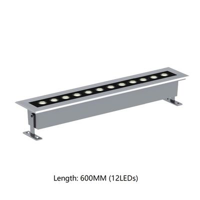 600mm 1000mm IP68 24VDC LED Linear Underwater Lights Stainless Steel