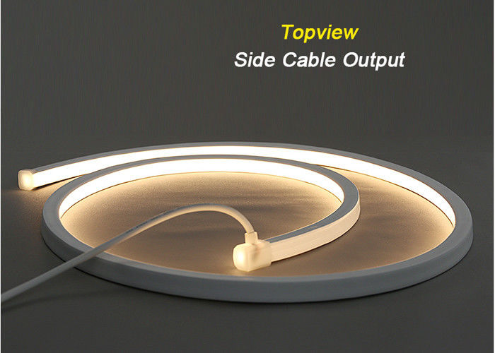 Ip68 Top View 3528 Led Neon Strip Rope Lights 9w M 0 10v