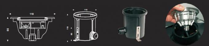 B4X0302 B4X0306 3 * 2ڈبلیو یا 3 ڈبلیو ایل ای ڈی زیر آب سوئمنگ پول لائٹس 7 ڈبلیو یا 9 ڈبلیو اور 10 ڈگری بیم زاویہ 1