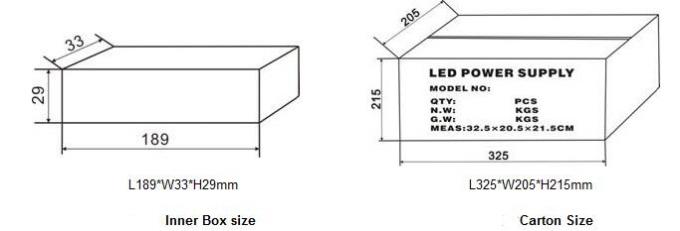 30W IP67 Waterproof LED Power Supply Small Size Aluminum Housing 170~250VAC Input 2
