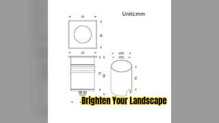 COMI 6W LED Ground Light IP67 Architectural Lighting