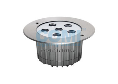 6 * 2W or 3W LED Up Light Inground Lamp Diameter 173mm Front Ring