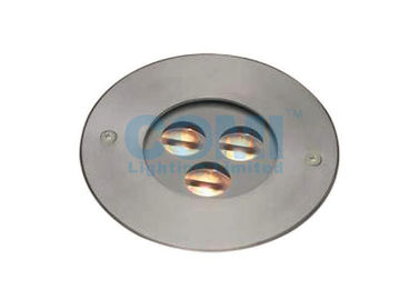 C2XDR0356, C2XDR0305 3 * 1W or 2W Asymmetrical LED Inground Uplight made of SUS 316 Stainless Steel