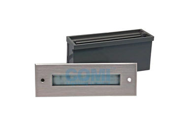 Soft Beam Recessed LED Outdoor Step Lights, Frosted Lens Linear Recessed LED Stair Lights ,