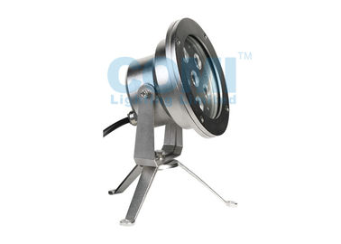 B5W0616 B5W0618 6 * 2 Watts Rating IP68 Underwater Pond LED Spotlights with SUS316 Stainless Steel Tripod