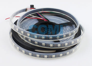 Colour Changing Led Strip Lights , Programmable LED Strip Lights Black PCB