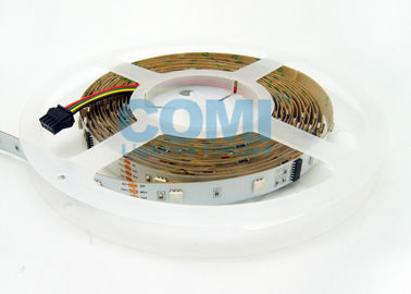DMX512 Digital LED Strip Lights Flexible With 30 LEDs / 10 Pixels Per Meter