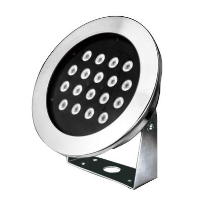 IP68 Underwater LED Floodlights Made Of SUS316 Stainless Steel With Bracket IK10 75lm/W