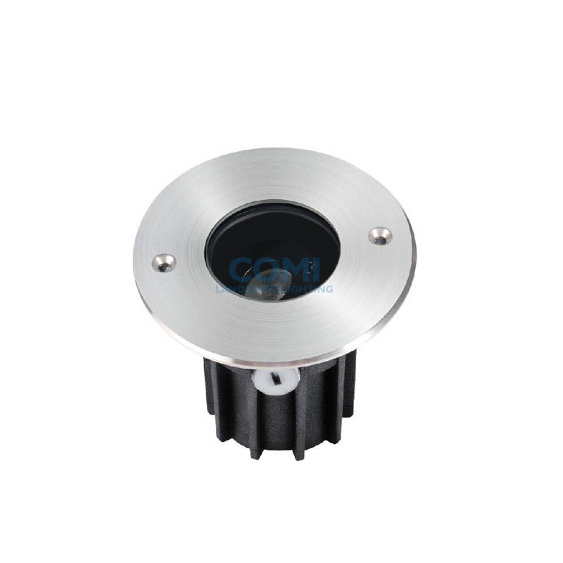 Mono RGB 4W RGBW In Ground Spotlights , IP67 24VDC Round Lighting For