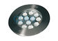 C4D1216 C4D1218 12pcs * 2W or 3W Asymmetrical Underwater Pool Lights Stainless Steel , LED Pool Lamp Corrosion Resistant