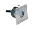 C2XAS0157 C2XAS0118 1 * 2W Square Cover LED Inground Light With 45°/ 35°Asymmetrical Light Output