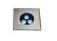 FB2XBS0357 FB2XBS0318 (RGB) 3 * 2W High Voltage 110 - 240VAC LED Inground Floor Light  CE / ROHS / ETL