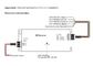 12 - 36VDC 4 Channels LED Controller , RF RGBW Led Light Controller Multiple ZonesFunction