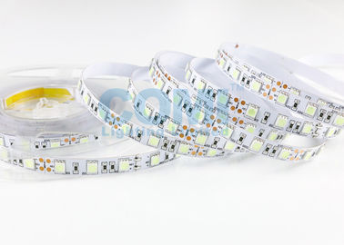Decorative 5050 Flexible LED Strip Lights In Ice Blue Color 25000 - 35000K 14.4W / Meter