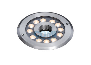 B4TA1257 B4TA1218 24VDC 12pcs 2W or 3W Central Ejective Dry Land LED Fountain lights, Low Voltage Underwater Pond Lights