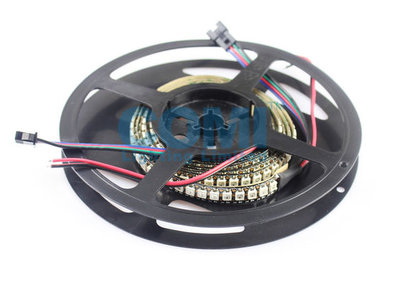 5VDC Addressable Pixel LED Strip , Black FPC Addressable LED Tape Light ...
