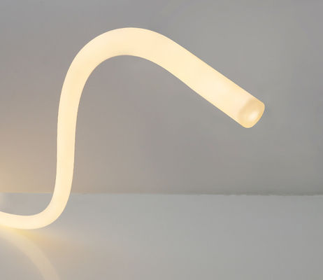 360Degree Beam Angle Round Silicone Flexible LED Neon Tube Light 15W/m ...